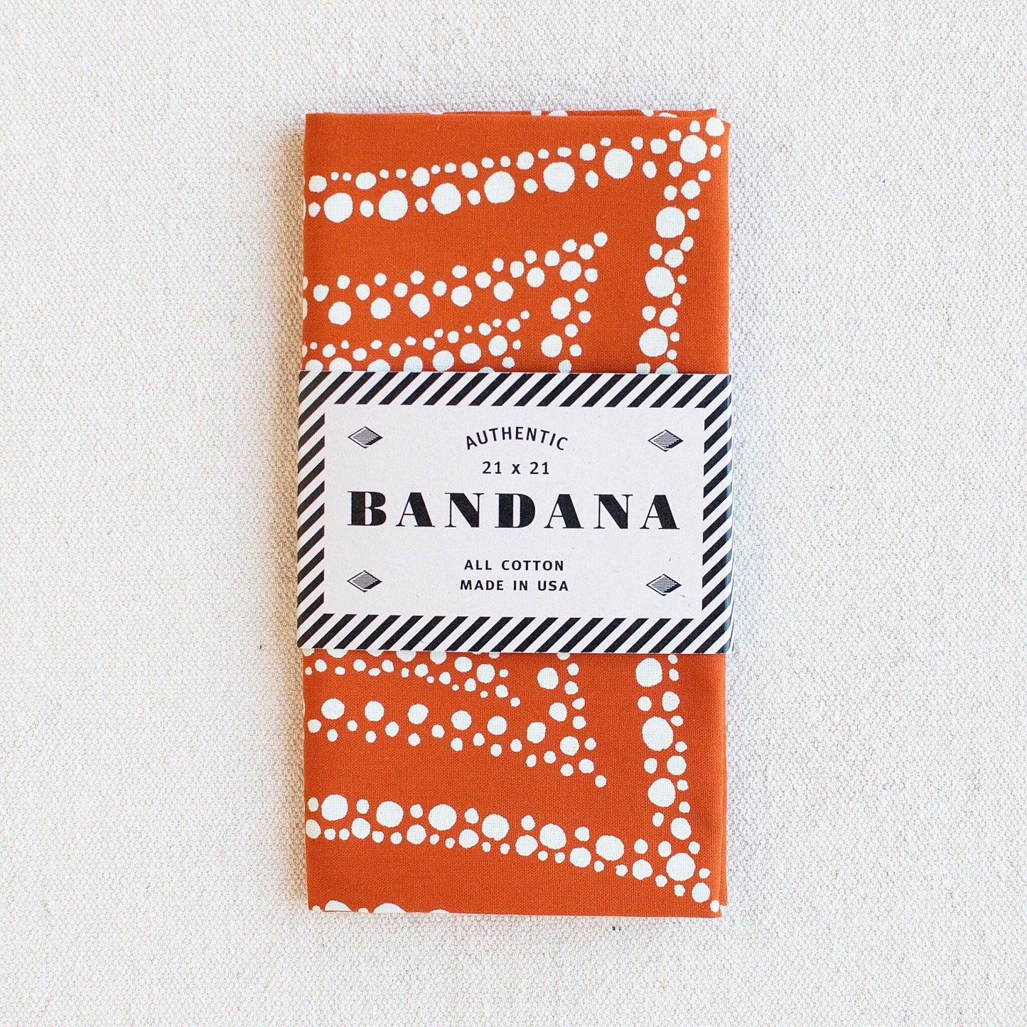 Pebble Bandana Marmalade Orange
