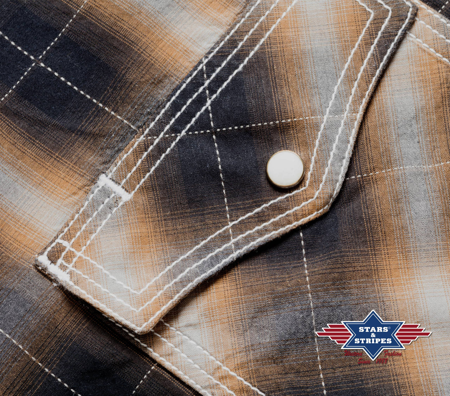 Western Checkered Men's Shirt