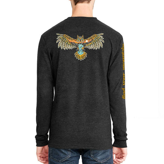 Mountain Owl Long Sleeve T-shirt - Unisex