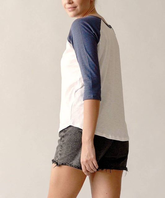 Cotton Raglan Vintage Tee