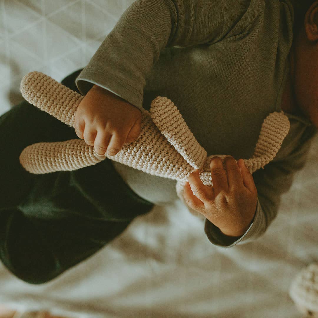 Bunny Shaped Baby Rattle