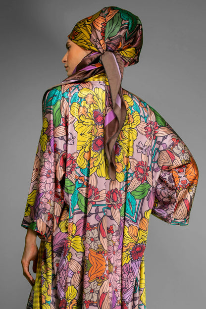 Satin Kimono Robe