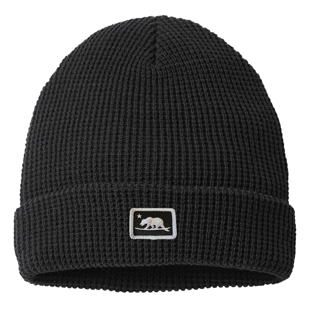 Surfbear Waffle Beanie