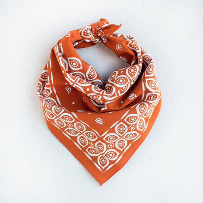 Paisley Bandana Marmalade Orange
