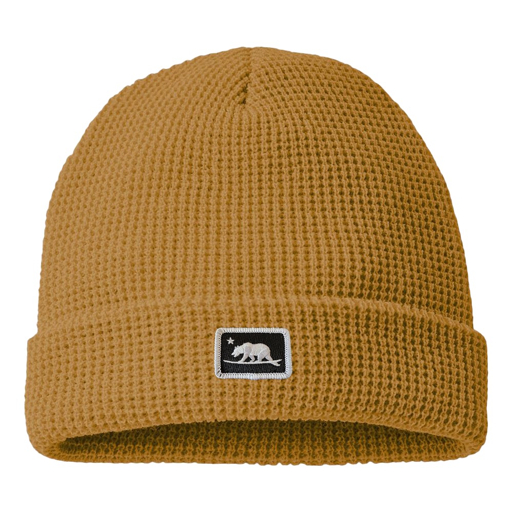 Surfbear Waffle Beanie