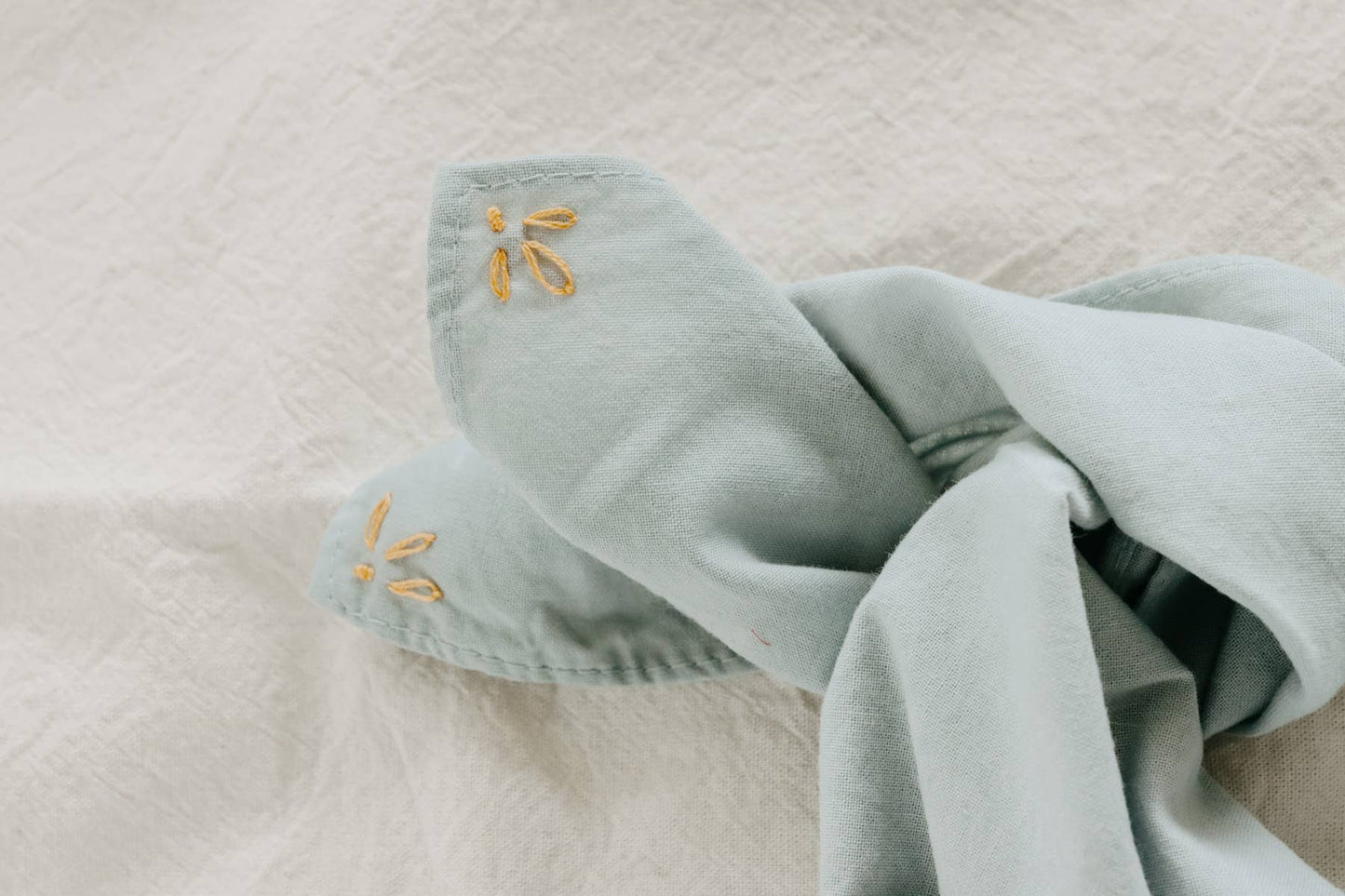 Hand Embroidered Rodeo Bandana