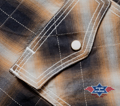 Western Checkered Men's Shirt