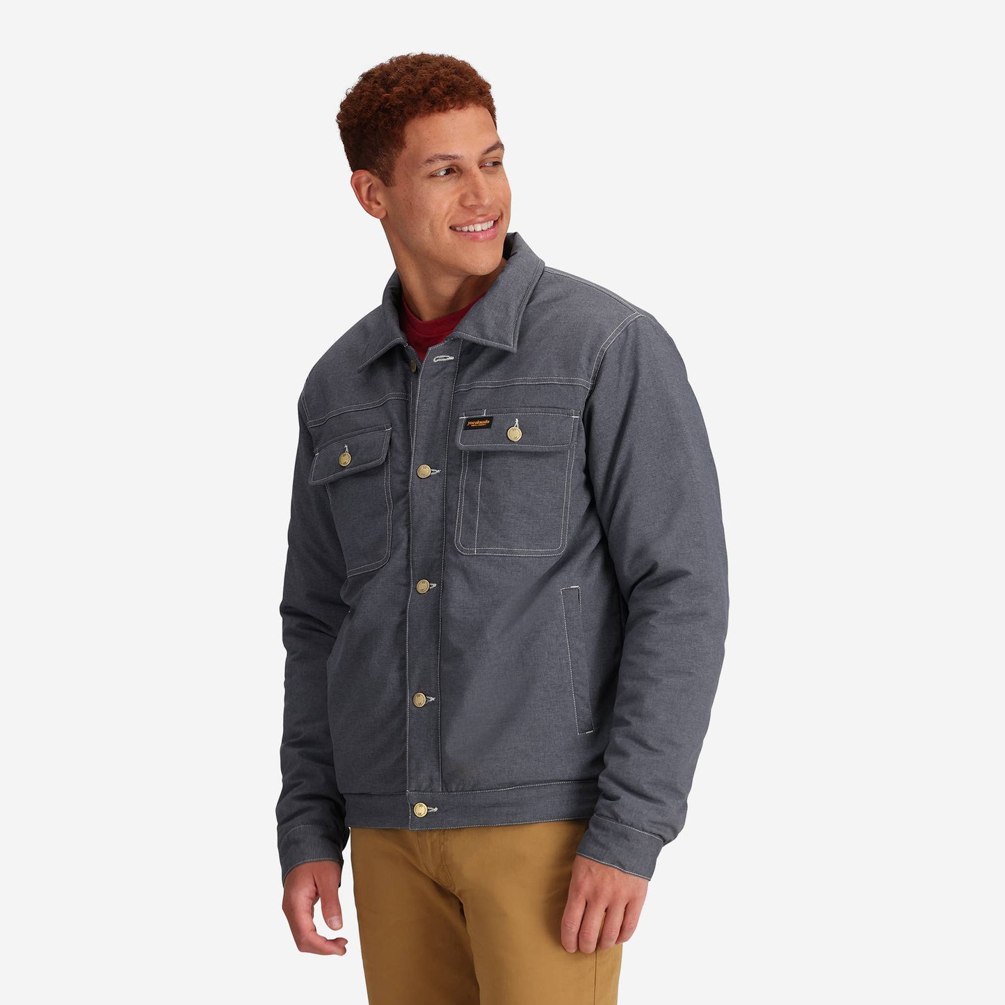 Montgomery Trucker Men's Jacket - Grey