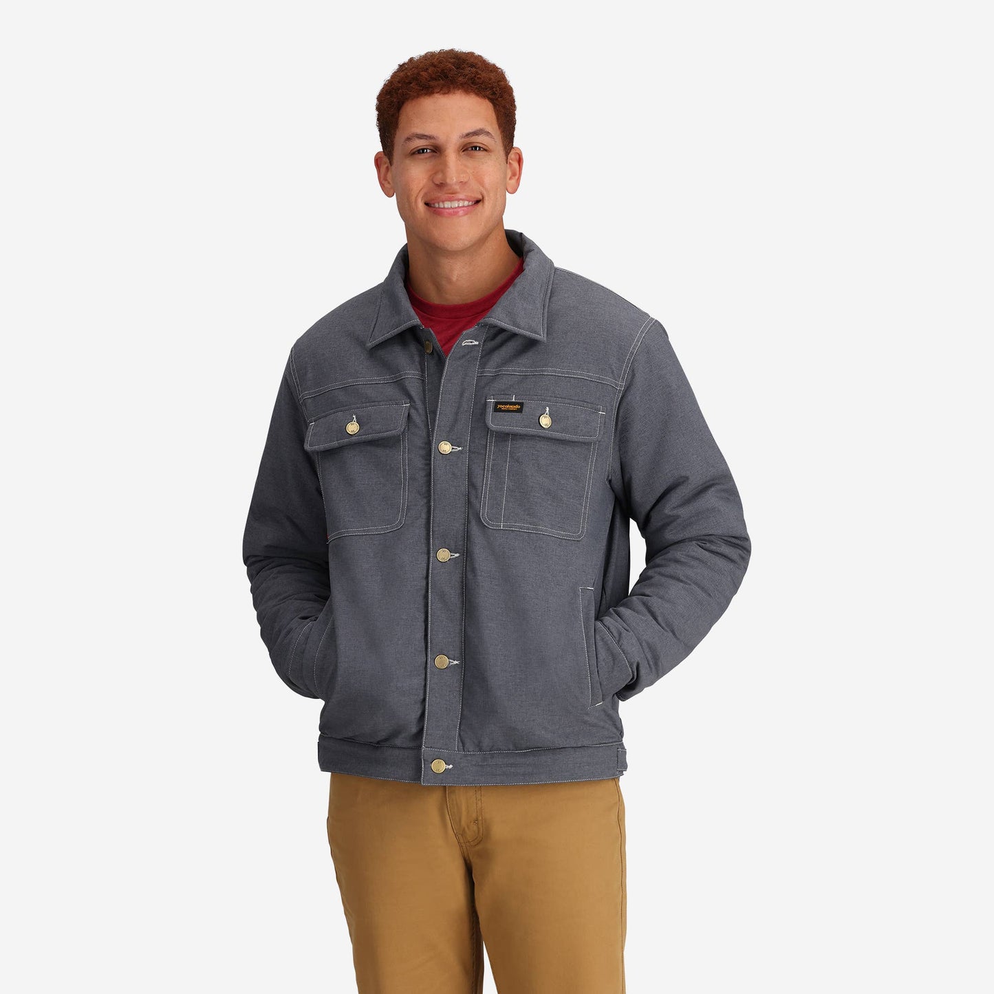 Montgomery Trucker Men's Jacket - Grey