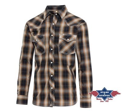 Western Checkered Men's Shirt