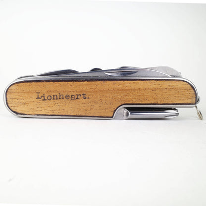 Swiss Army Knife Multi-Tool – Light Saple Mahogany