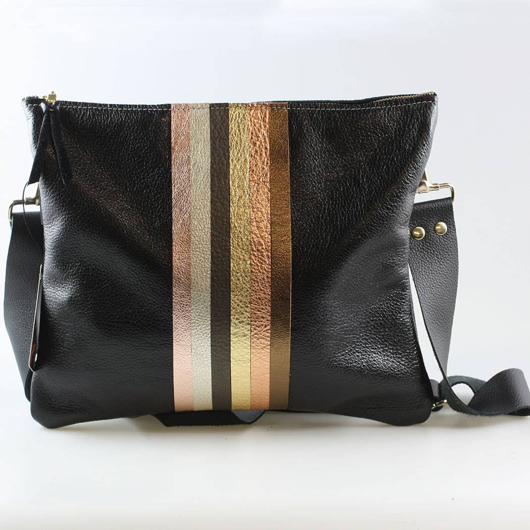 The Neutral Stripe Taylor Crossbody
