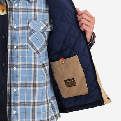 Morrison Canvas Men's Jacket - Navy
