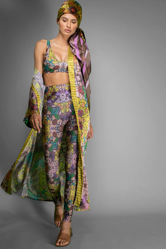 Satin Kimono Robe