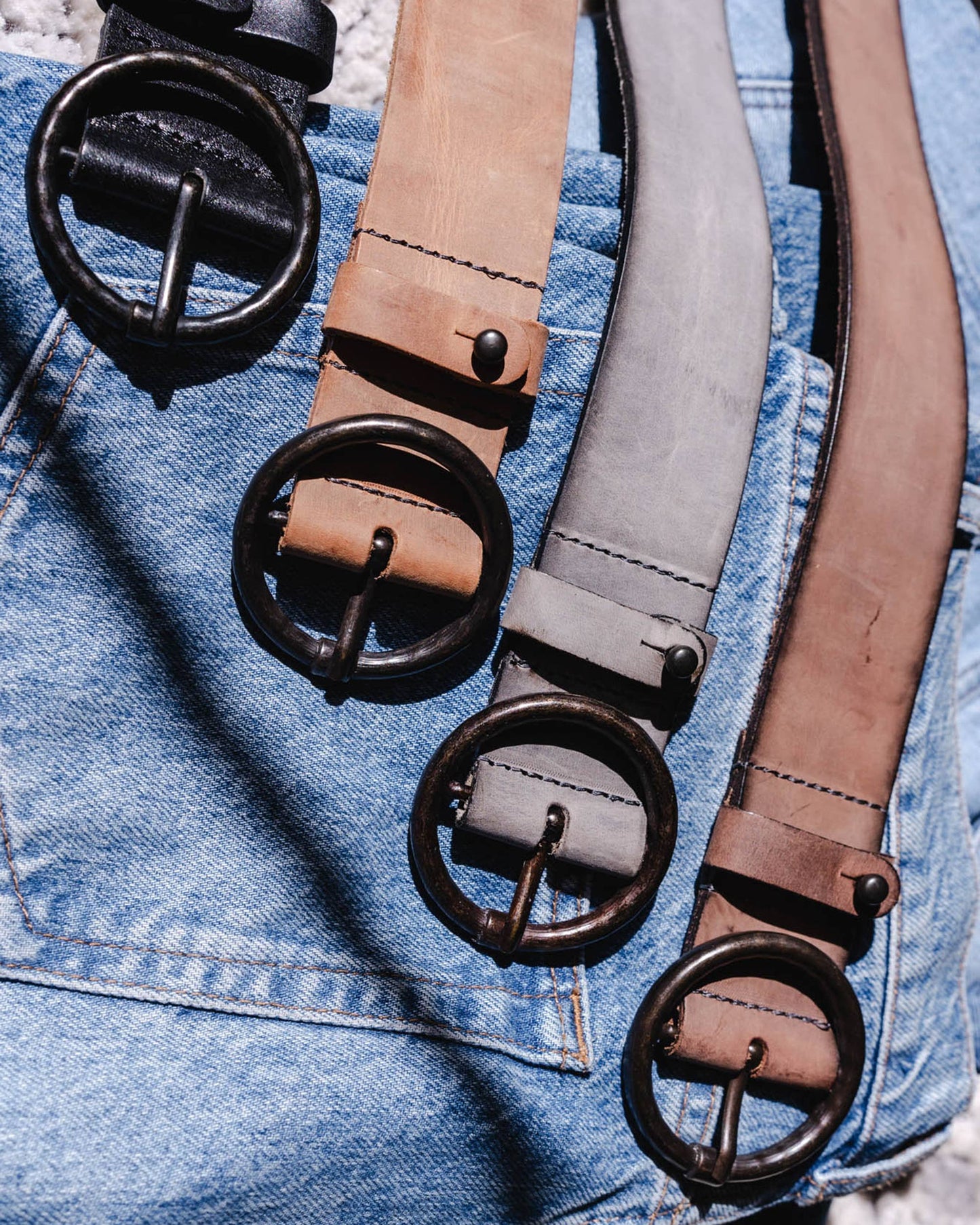 Pip | Vintage Full-Grain Leather Belt