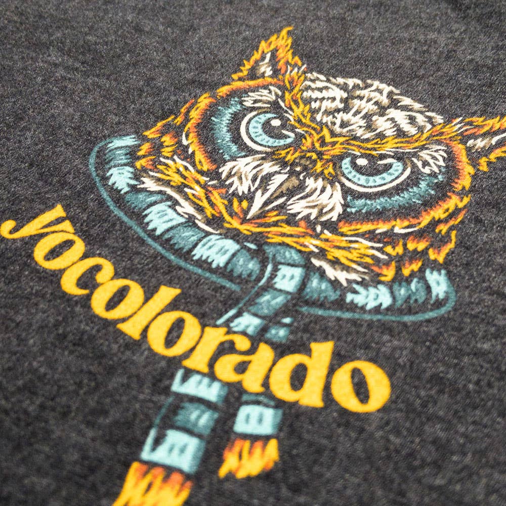 Mountain Owl Long Sleeve T-shirt  - Unisex