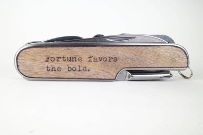 Swiss Army Knife Multi-Tool – Light Saple Mahogany