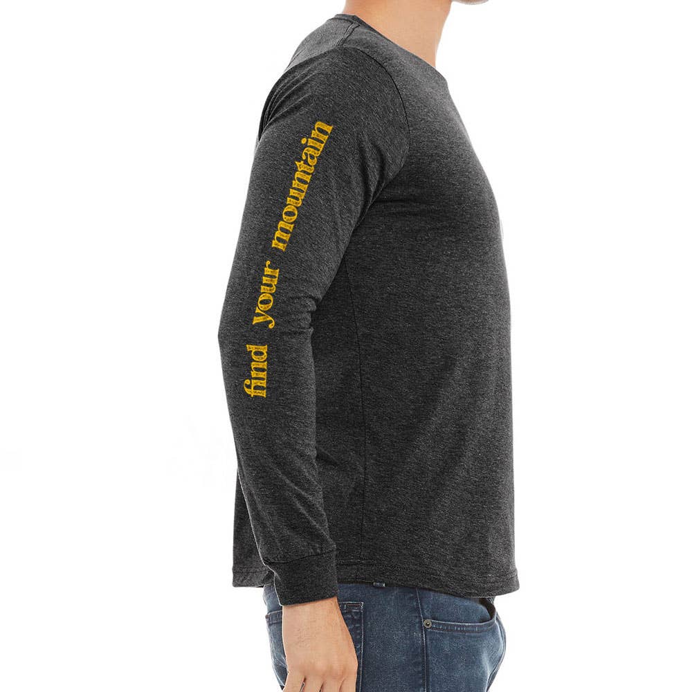 Mountain Owl Long Sleeve T-shirt  - Unisex