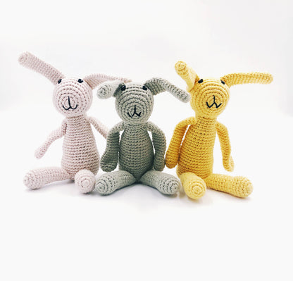 Bunny Shaped Baby Rattle