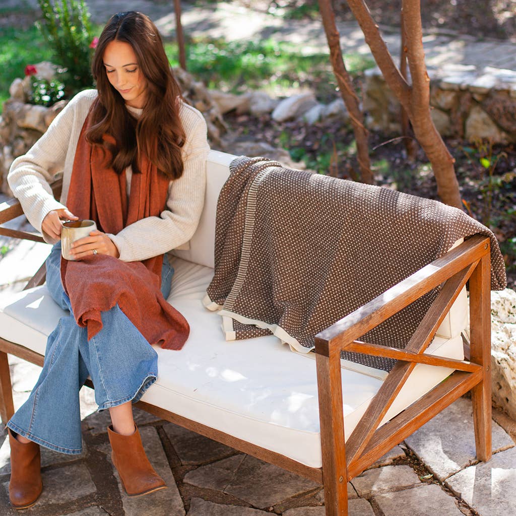 Handloom Cashmere Scarf