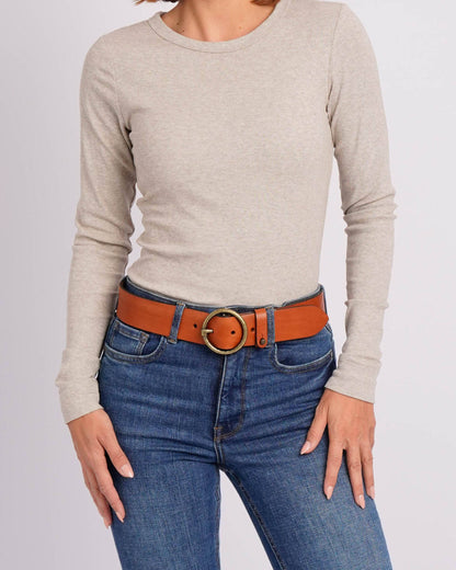 Pip 2.0 | Vintage Full-Grain Leather Belt